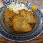 とん八 - アジフライ 420円(税込)(2024年6月5日撮影)