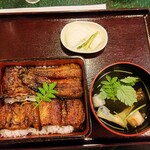 大黒屋 - うな重、肝吸いに変更