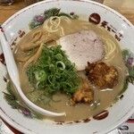 天下一品 - こってり唐揚げラーメン