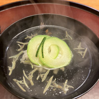 日本料理 太月 - 量少なめコース２５３００円。鱧、じゅんさい、ご自慢の出汁、間違いのない味わいですね。