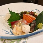 瀬戸内酒場 へべれ家 - お造り盛り合わせ