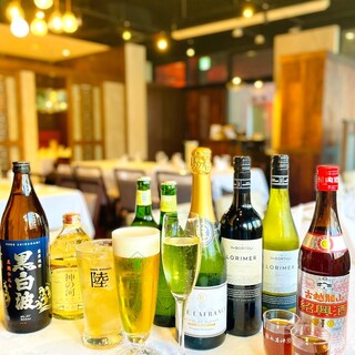 飲み放題付きコースあり