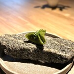 レスピラシオン - ⑱葉山椒のクレープ、フレッシュチーズクリーム