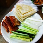 中華街餃子館 - 北京ダック