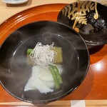 銀座 しのはら - オコゼの御椀