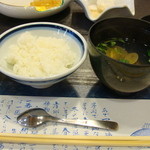 さざ波 - 2010.4.29 ご飯 & お吸物