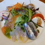 トラットリア・アルベロ - 前菜７種盛り合わせ(2014/03/15撮影)