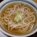 たぬき庵 - たぬき庵　冷かけそばアップ