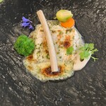 プルミエ - 平目のグラタン