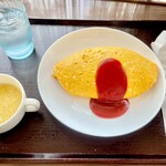 喫茶チクエイ - オムライス¥850