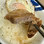 Matsuya - チャーシューエッグ定食　iPhone15 Pro 超広角カメラ
