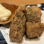 大衆日本酒バル ふとっぱらや - 大根の唐揚げ290円。ジュワッとカリッとうまぁ！！おでんのような出汁の味が出てきます。これおすすめ！