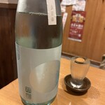 大衆日本酒バル ふとっぱらや - 藤井酒造、龍勢　涼風生生。夫も私も一致して今回1番楽しかったお酒。今回のつまみの刺身や揚げ物に合うタイプの味ではないけど、瑞々しいマスカットのような爽やかさフレッシュさで、初夏を思わせてくれました。