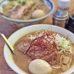 黒潮拉麺 - 濃厚味噌ラーメン+味玉