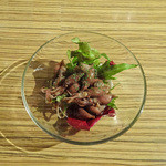 アネア　カフェ - 富山県産のホタルイカのコンフィ