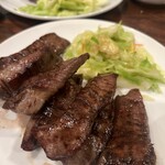 牛たん料理 閣 ブランドーム本店 - たん焼き定食(6枚)　3,278円