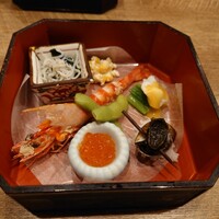 魚料理 ふじい - 前菜盛り合わせ