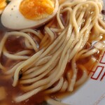 鳥人 - 麺の感じ