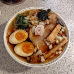 鳥人 - しょうゆと煮玉子