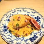 東麻布 天本 - 車海老の紹興酒漬