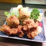 しらたき - 鶏唐揚げ