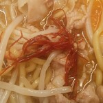 味噌ラーメン百庵 - 糸唐辛子