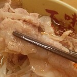 味噌ラーメン百庵 - 豚バラ肉