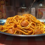 スパゲティーのパンチョ - ナポリタン 880円 大盛500g 無料