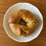 コンセントマーケット - かぼちゃと渋皮栗のベーグル