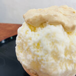 こひる庵 - 味見氷　ピーナッツクリーム　