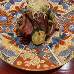 割烹一文 - ローストビーフ