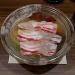 燦 別邸 - ☆あぐー豚バラ肉をしゃぶしゃぶ☆