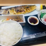 錦糸町 高はし - 塩サバ焼定食（1,000円 税別）