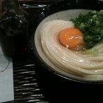 うどん 丸香 - 月見（冷）