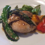 直会倶楽部 - メイン（鶏　マスタードベースのソース）