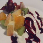 直会倶楽部 - デザート（パンナコッタ）