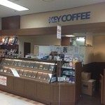 キーコーヒー - 聖蹟桜ヶ丘Ｂ館の食品売り場の一角。珈琲豆の販売スペースが手前にあります。