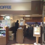 キーコーヒー - 左が販売コーナー、右が喫茶スペースです。