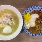 ヌードル＆スパイスカレー 今日の1番 - 朝限定セット ¥1,000-(税込)