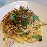 Trattoria Tabule - 鶏肉とマッシュルームのザータルクリームソース