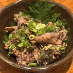 亀屋 - ホタルイカなめろう450円