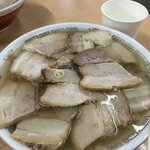坂内食堂 - 肉そば 1100円