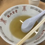 坂内食堂 - 食後