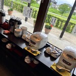 さんち家 - カレー、ご飯、味噌汁コーナー♡