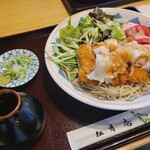 松月庵 - おろしカツそば