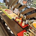 さんち家 - 旬野菜サラダコーナー