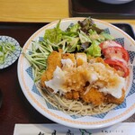 松月庵 - おろしカツそば