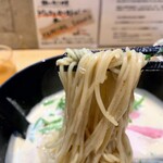 麺家 獅子丸 - 細麺にからみ