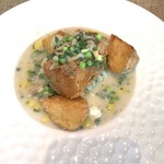 CIRCULO - ②鱈のサルサヴェルデ～アサリ・ピーマン～