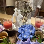 銀座 しのはら - 氷室神事と紫陽花